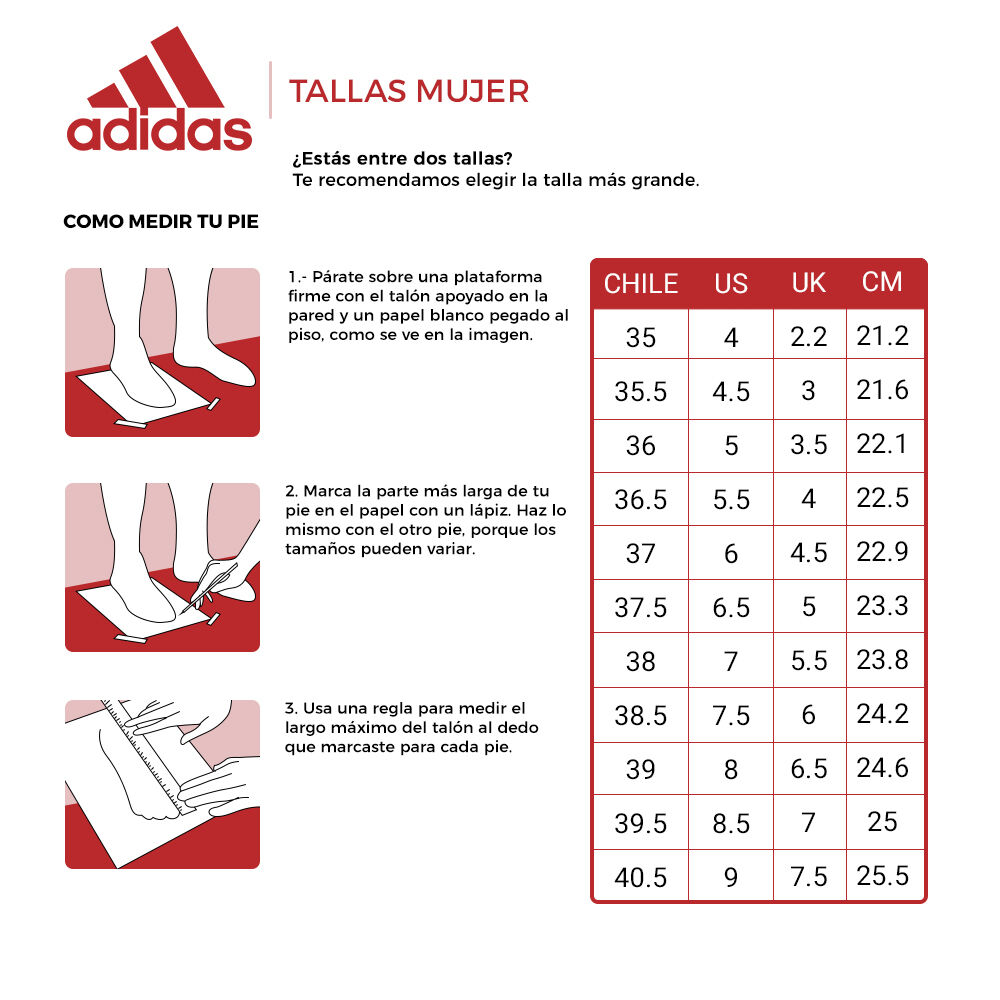 Exactitud Cambio privado Guia Tallas Adidas Clearance, 56% OFF | www.lasdeliciasvejer.com