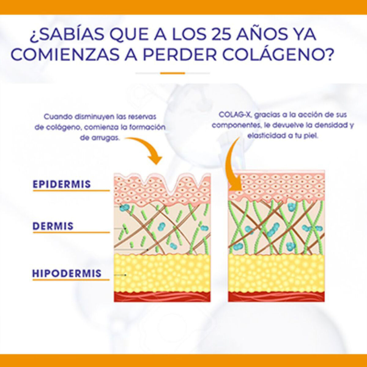 Colagx Peptidos De Colageno - 60 Sachets