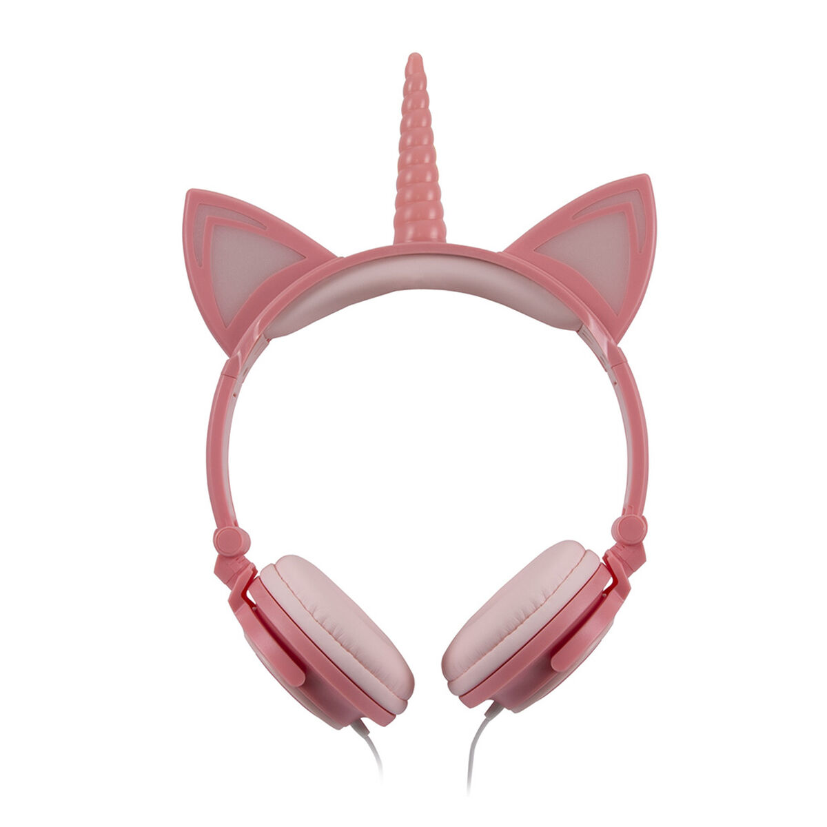 Audífonos Over Ear Prosound Unicornio Rosados