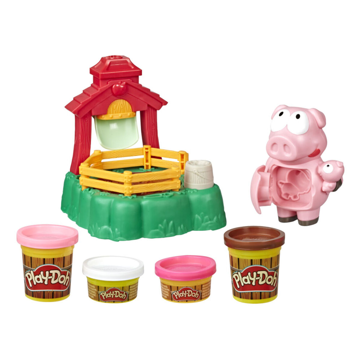 Play-Doh Animals Pigsley Cerditos En El Lodo