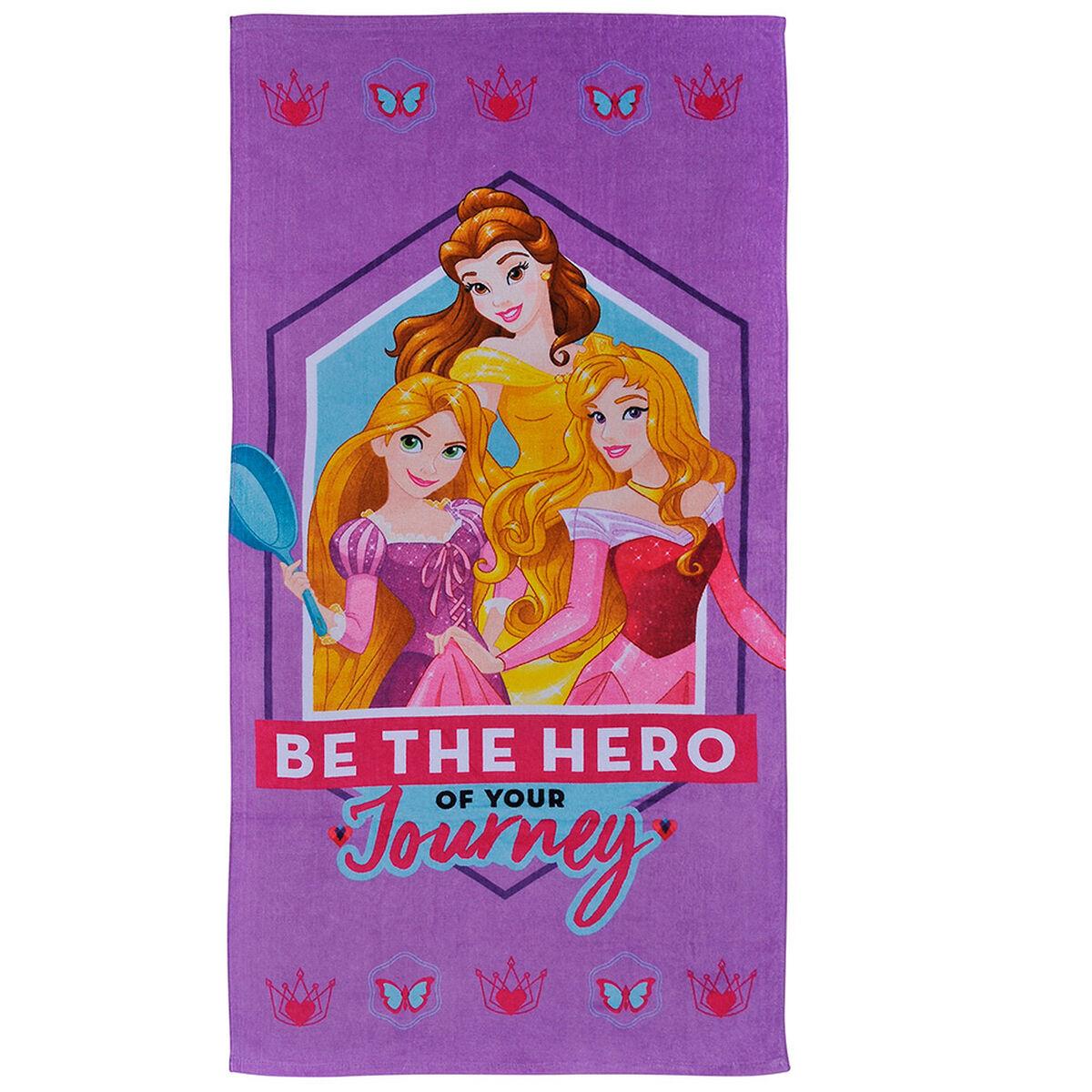 Toalla de Playa Infantil Disney Princess Journey 70 x 140 cm