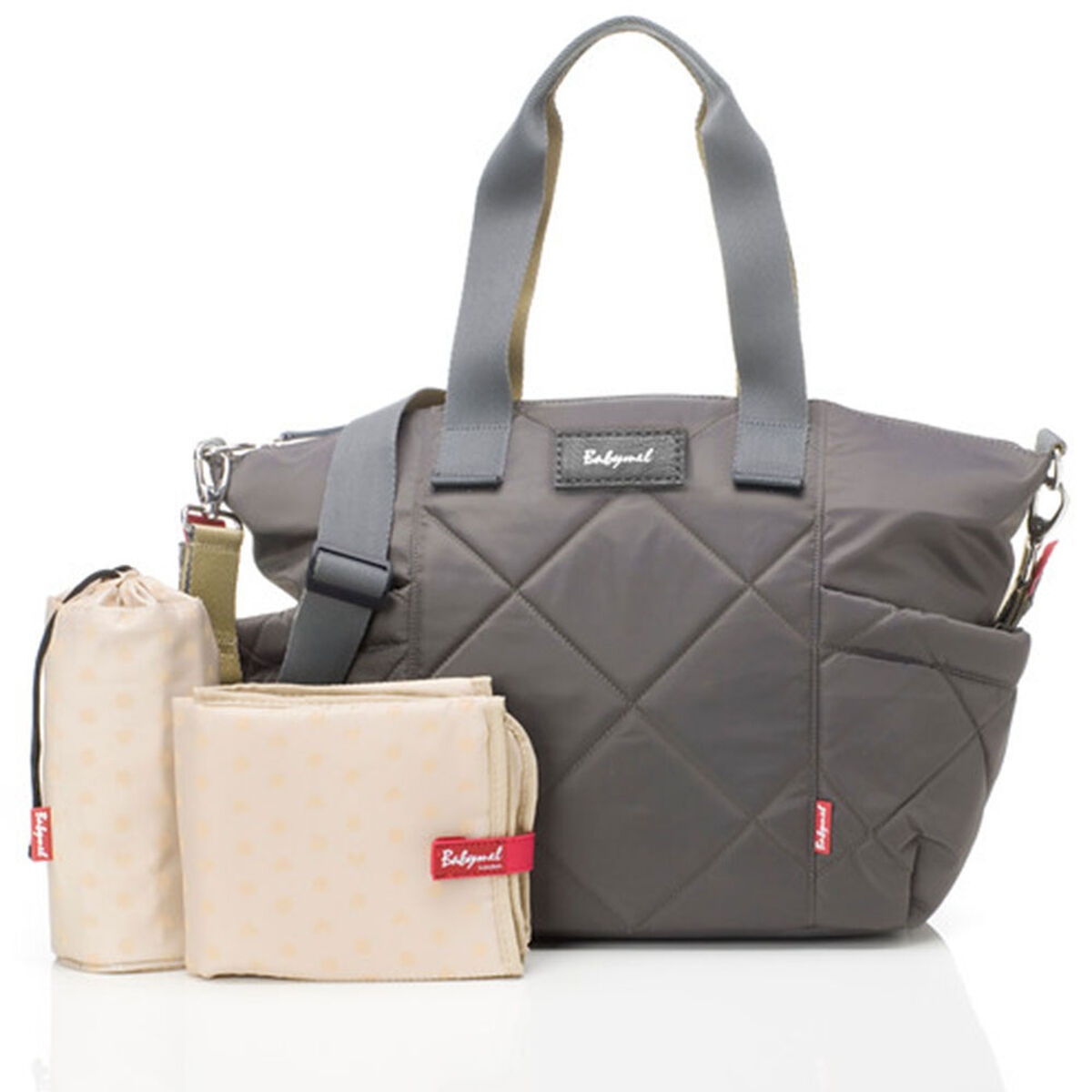 Bolso Evie Quilted Grey