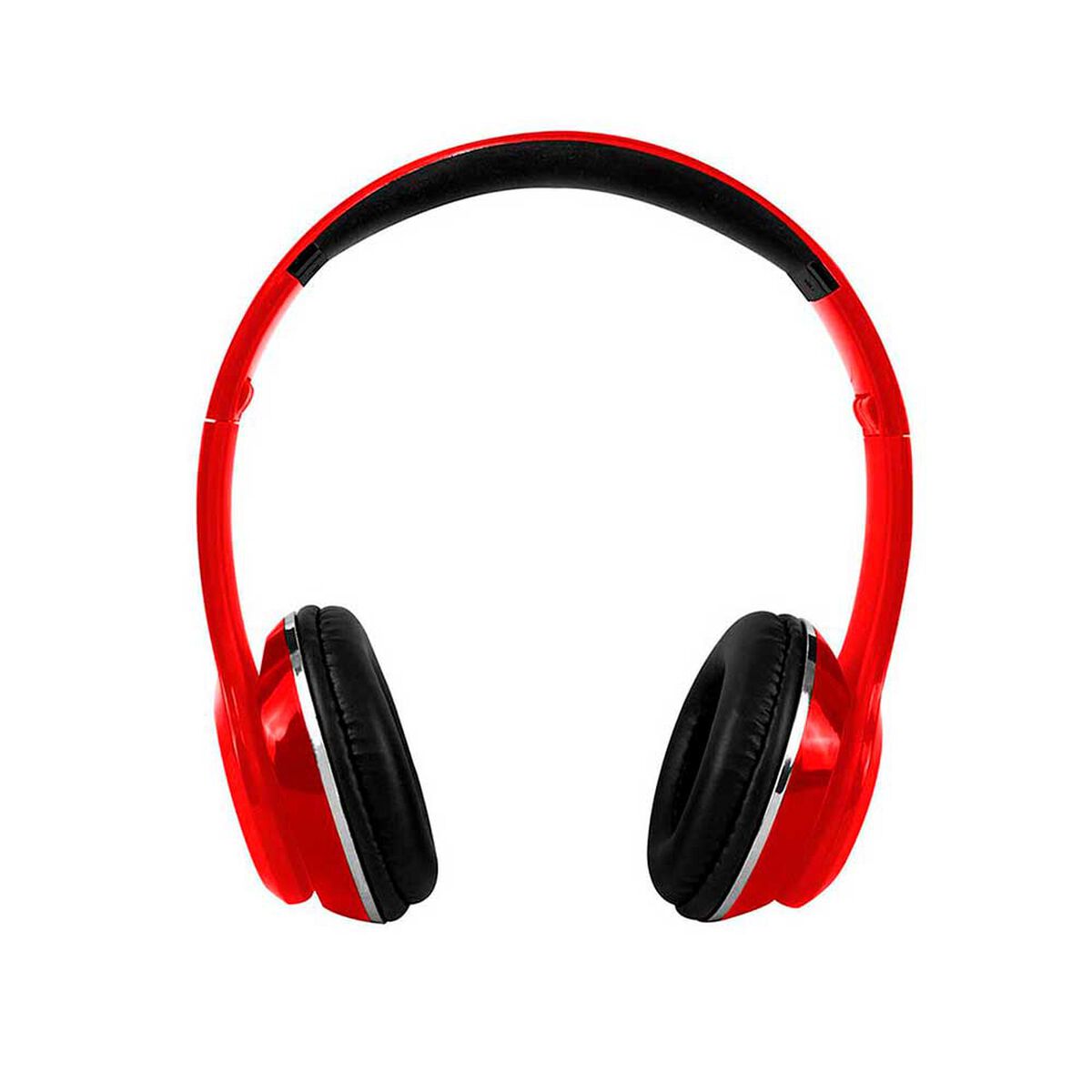 Audífonos Over Ear Fuji Monster Bluetooth Rojos