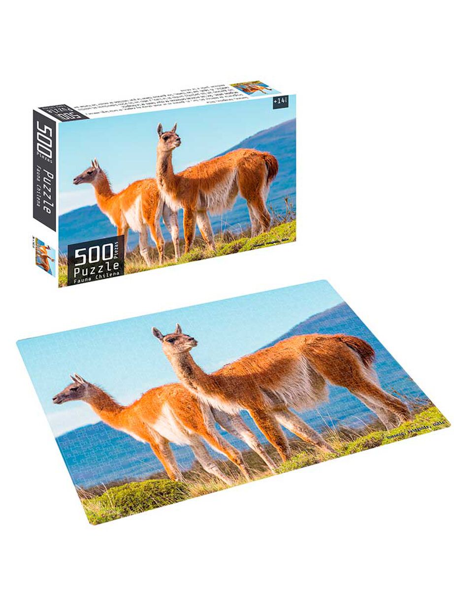 Puzzle 500 Piezas Fauna Chilena Nobel Gift