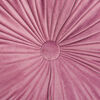 Cojín Velvet Redondo Pink Diametro 40 cm