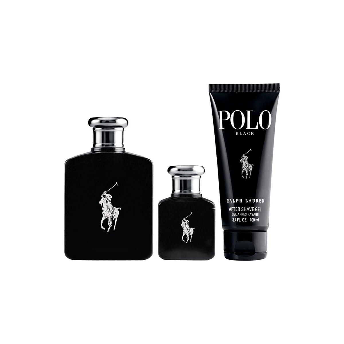 Set de Perfume Polo Black EDT 125 ml + Ralph Lauren 40 ml