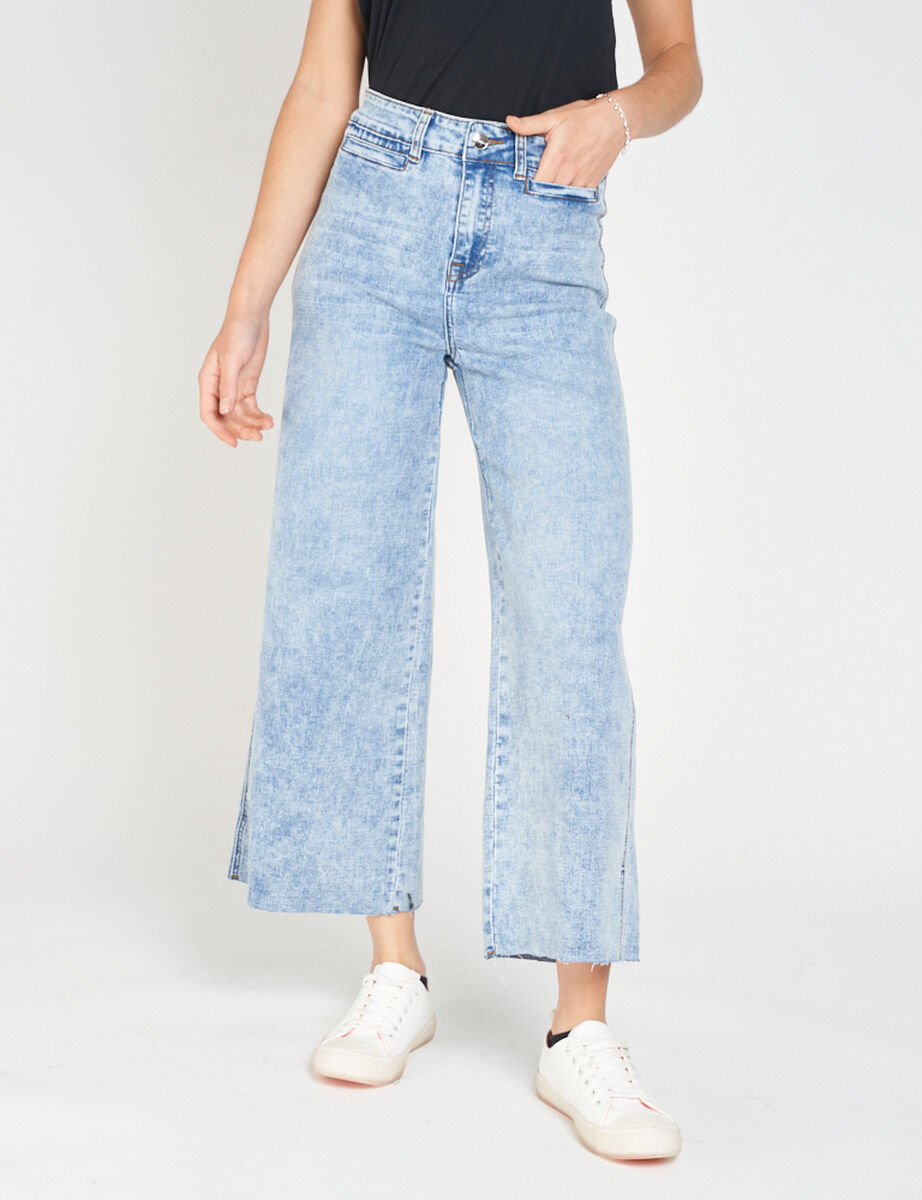 Jeans Culotte Mujer Icono