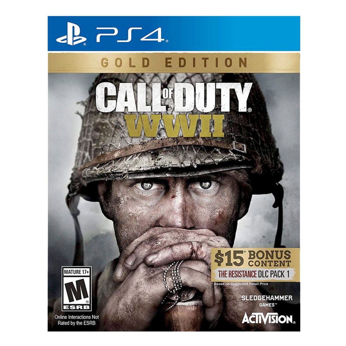Juego Playstation 4 Call of Duty: WWII (Gold Edition)