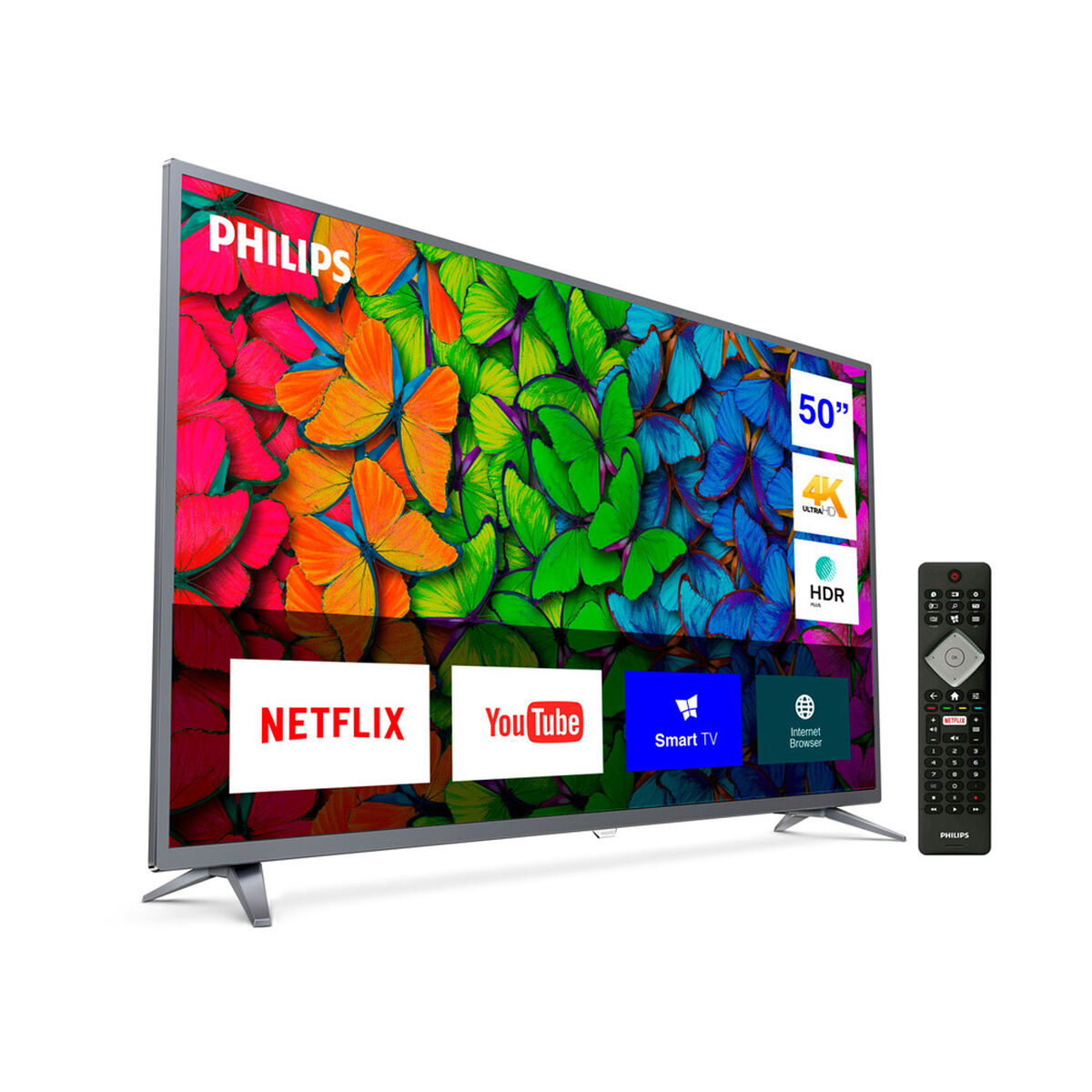 LED 50" Philips 50PUD6513 Smart TV Ultra HD 4K