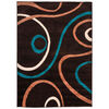 Alfombra Frisee Magritt 170x230 Arms Brown