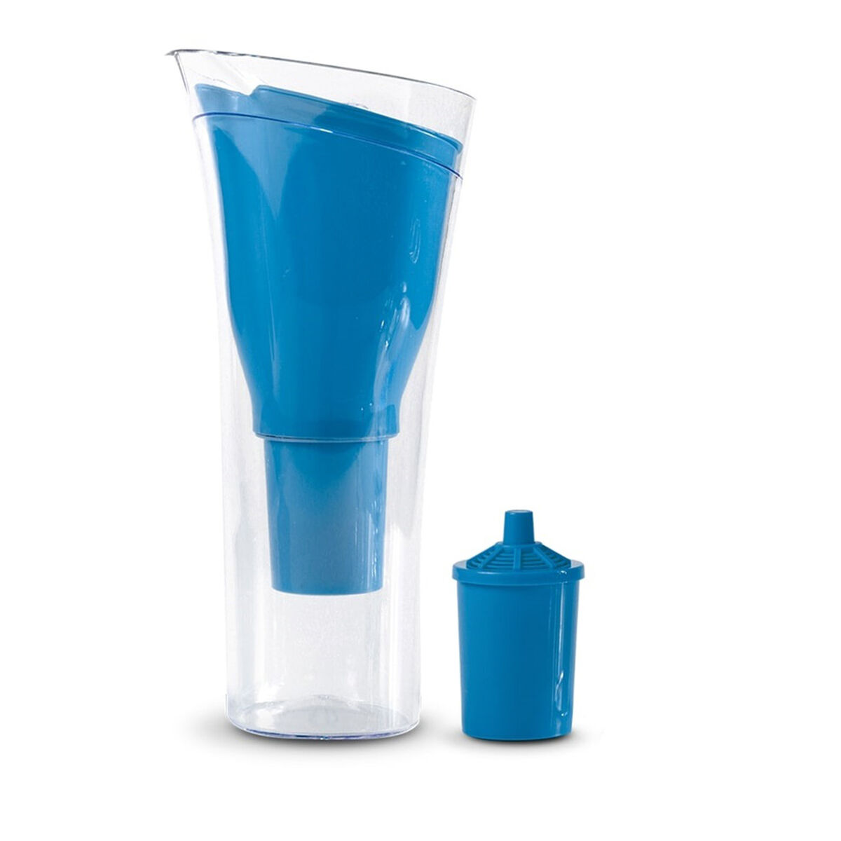 Jarro Purificador de Agua + 1 Repuesto Filtro Dvigi Azul