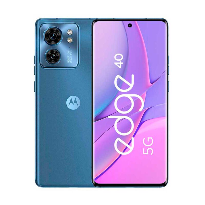 Celular Motorola Edge 40 256GB 6,55" Azul Nebula Liberado | Ofertas en