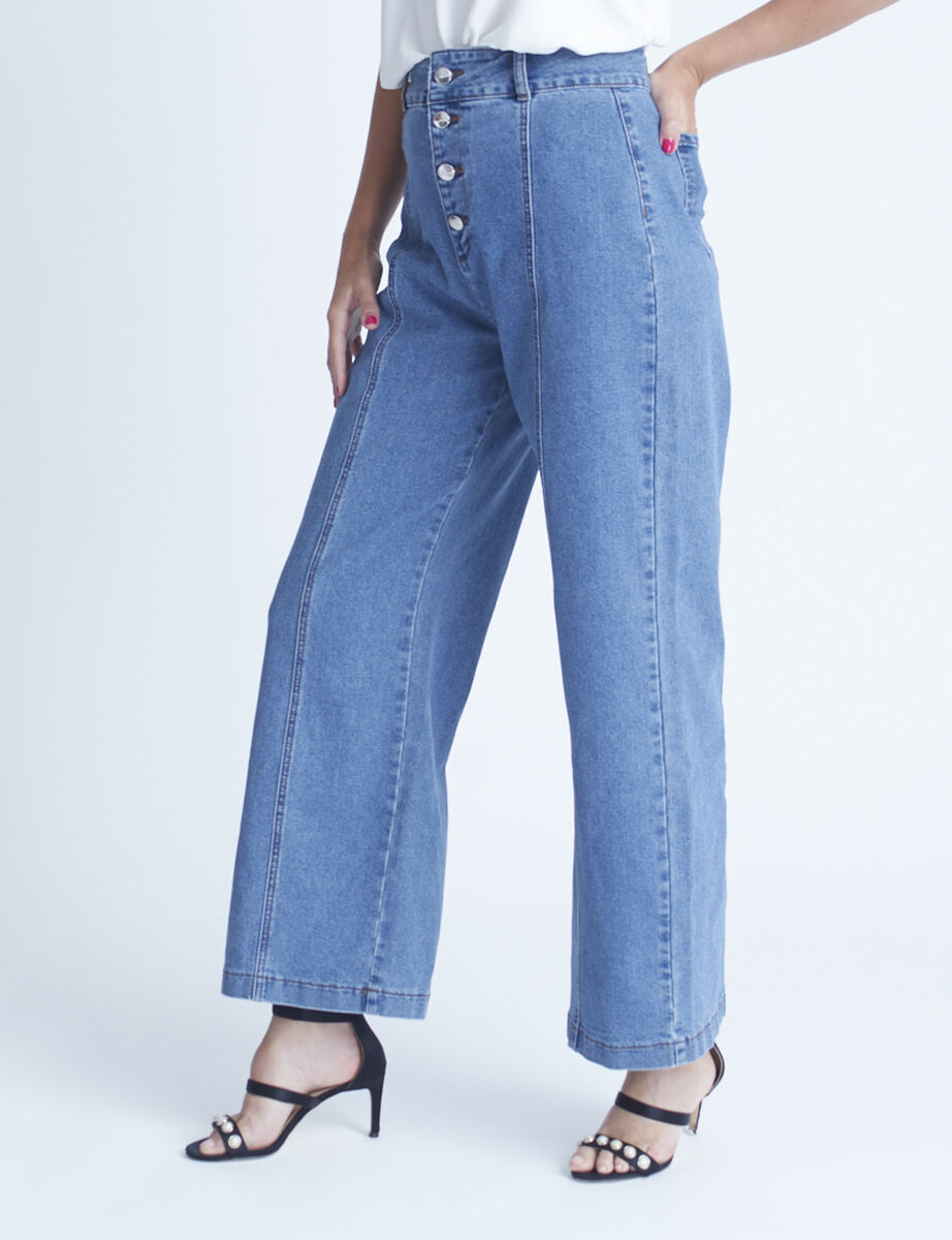 Jeans Wide Leg Mujer Icono