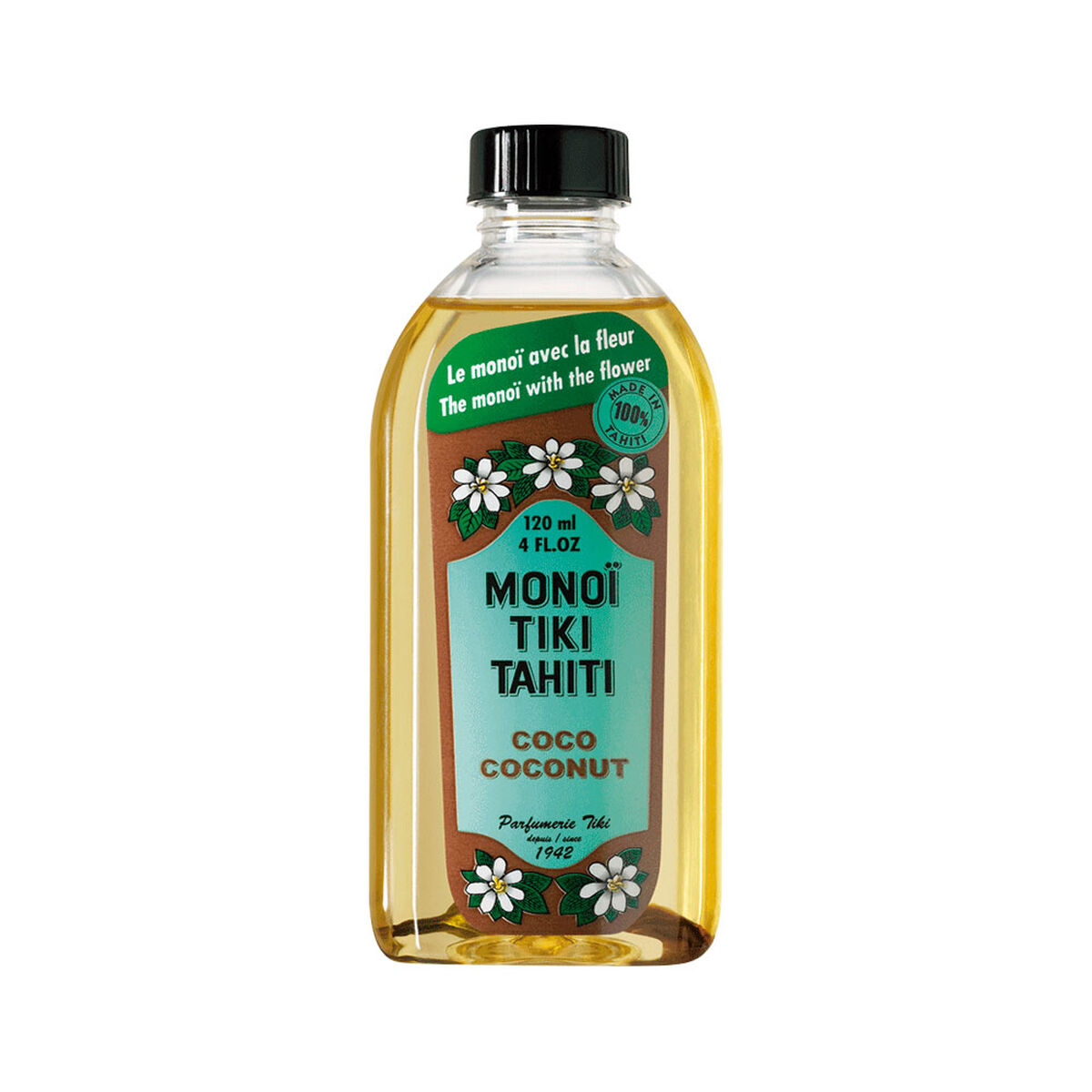 Aceite Hidratante Coco Monoi Tiki Tahiti 120 ml