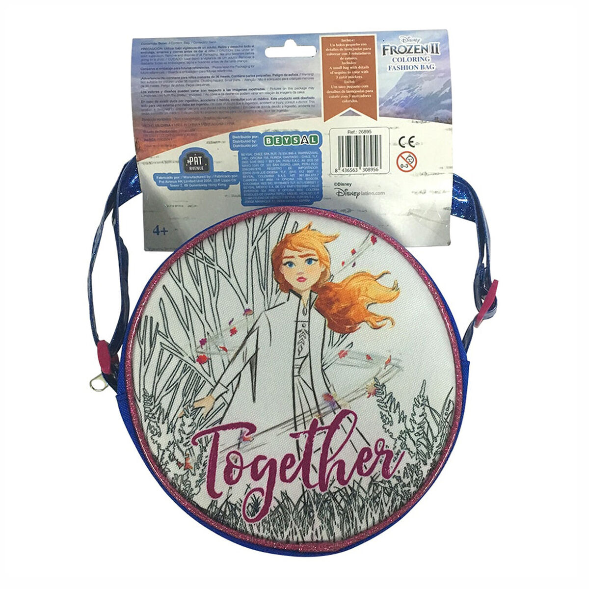 Frozen 2 Small Coloring Glam Bag