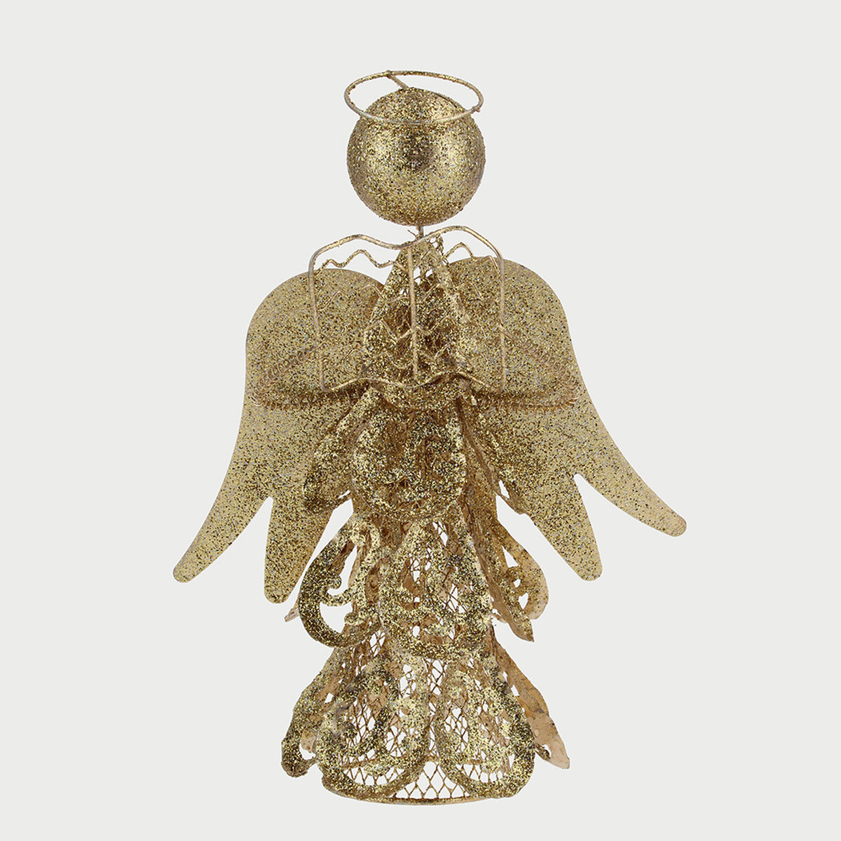 Angel Decorativo Dorado 25 Cm