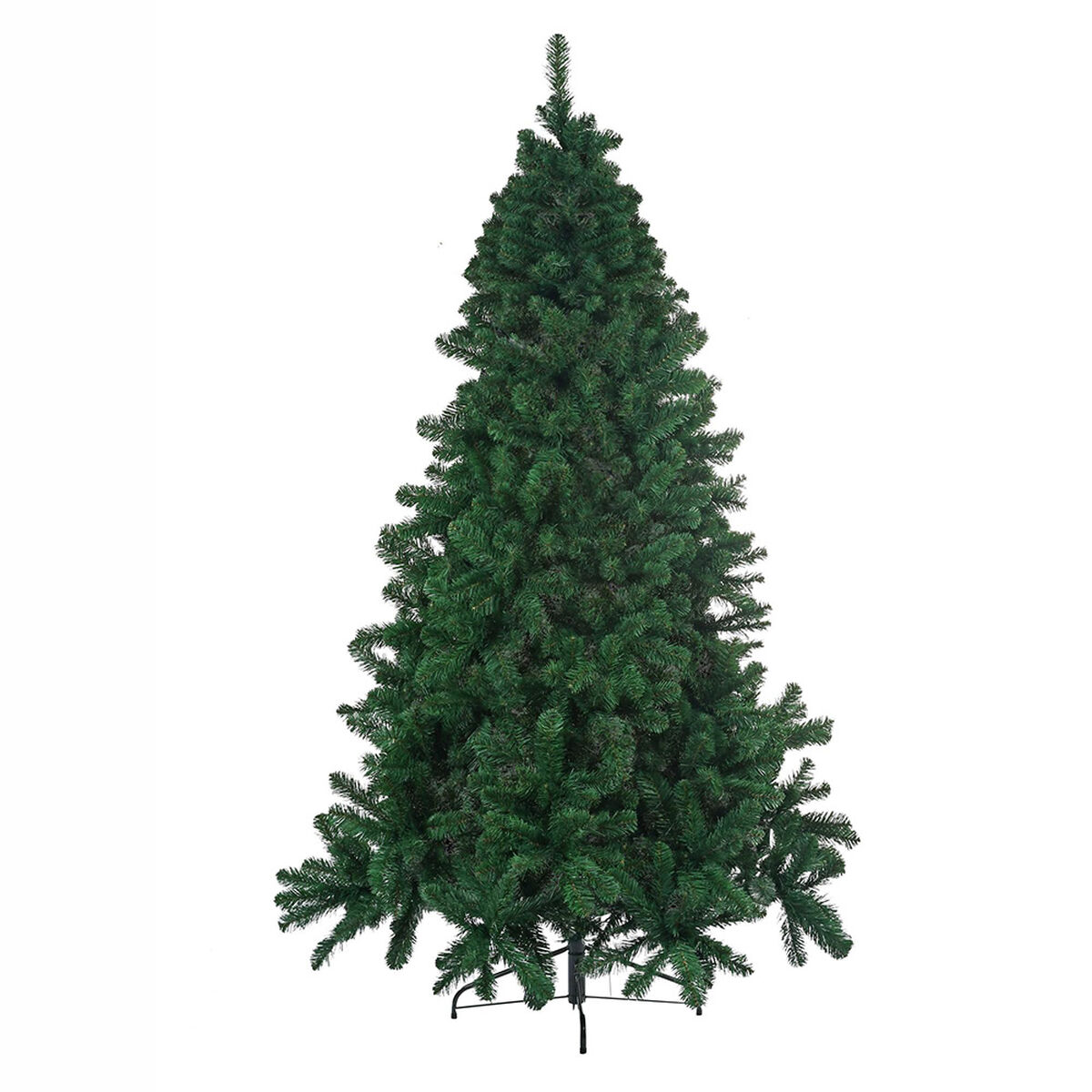 Medio Árbol de Navidad Verde  Santini 180 cm