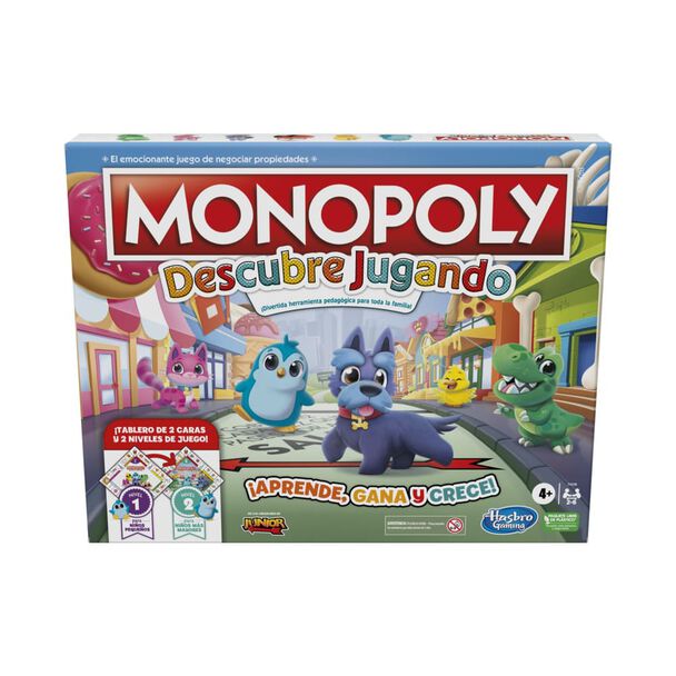 Juego De Mesa Monopoly Descubre Jugando