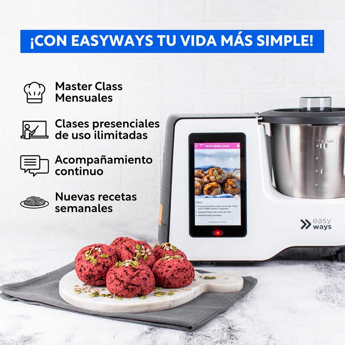 Robot de Cocina EasyWays Kitchen Connect 2 lts.