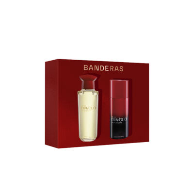 Set Regalo Antonio Banderas Perfume Hombre Diávolo Edt 100Ml + Desodorante