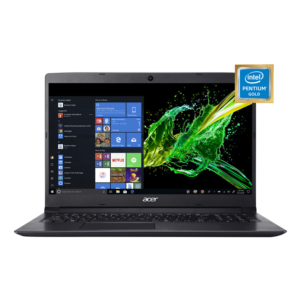 Notebook  Acer A315-53-P3PQ Pentium Gold 4GB 500GB 15,6”