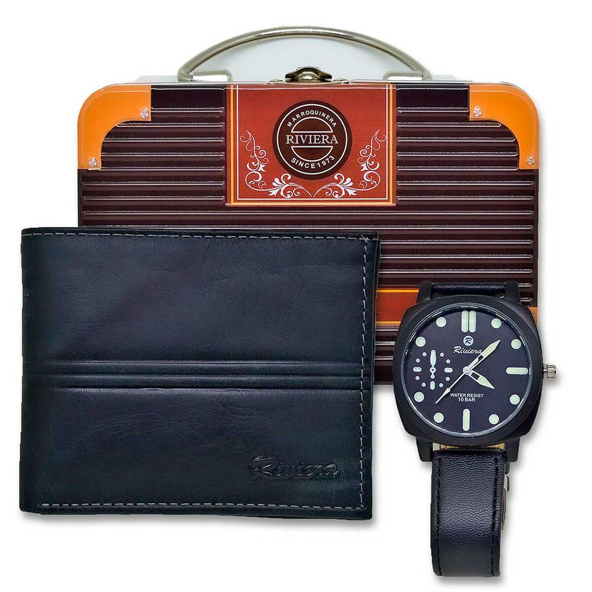Pack Billetera + Reloj Hombre Riviera