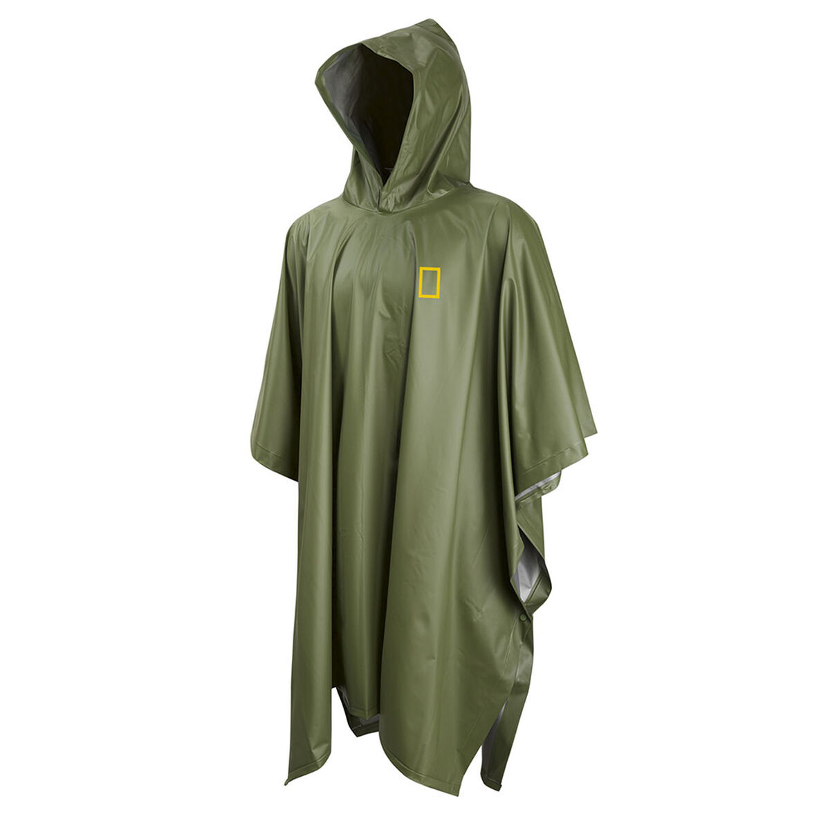 Poncho National Geographic Verde