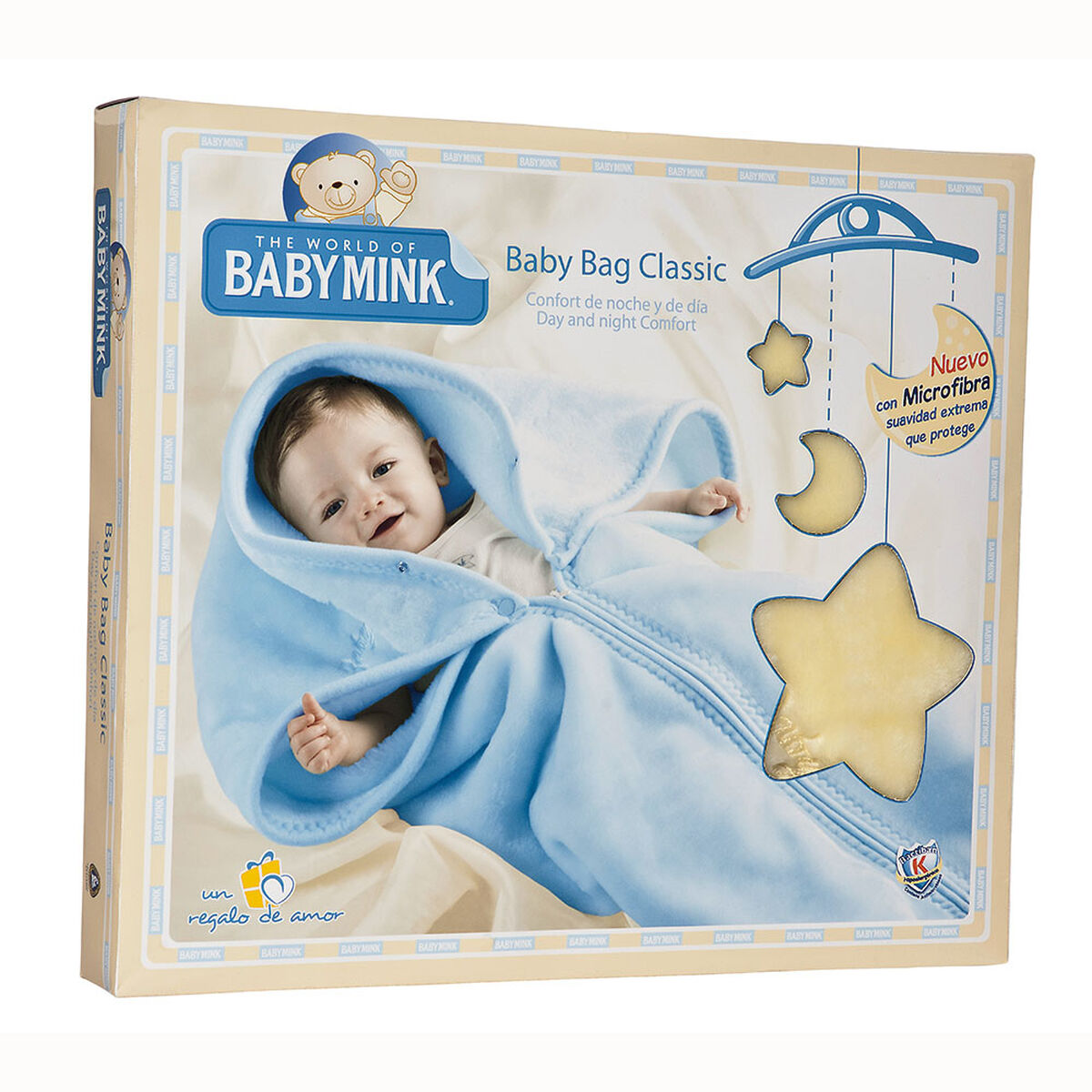 Batamanta Baby Mink  Bebo Azul