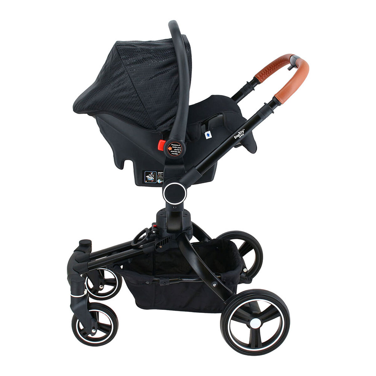 Coche Travel System 360 Baby Way Negro