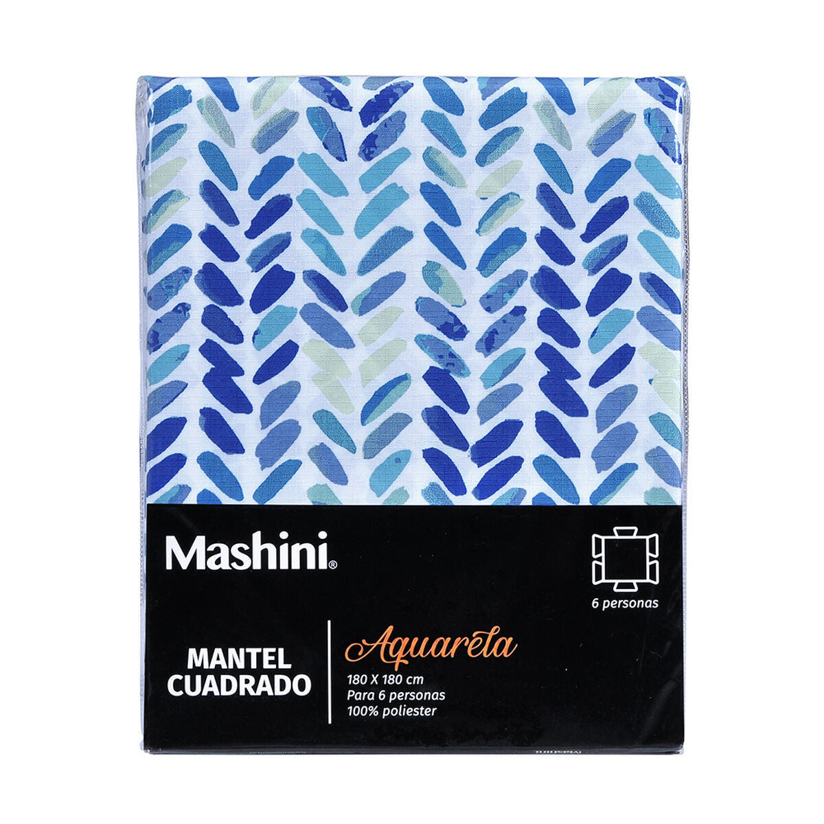Mantel Mashini Multicolor 180x180cm