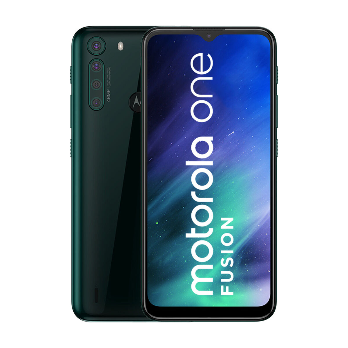 Celular Motorola One Fusion 64GB 6,51" Esmeralda Liberado