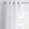 Cortina de Velo Fabrics Fabrics Devore 140 x 220 cm Blanco