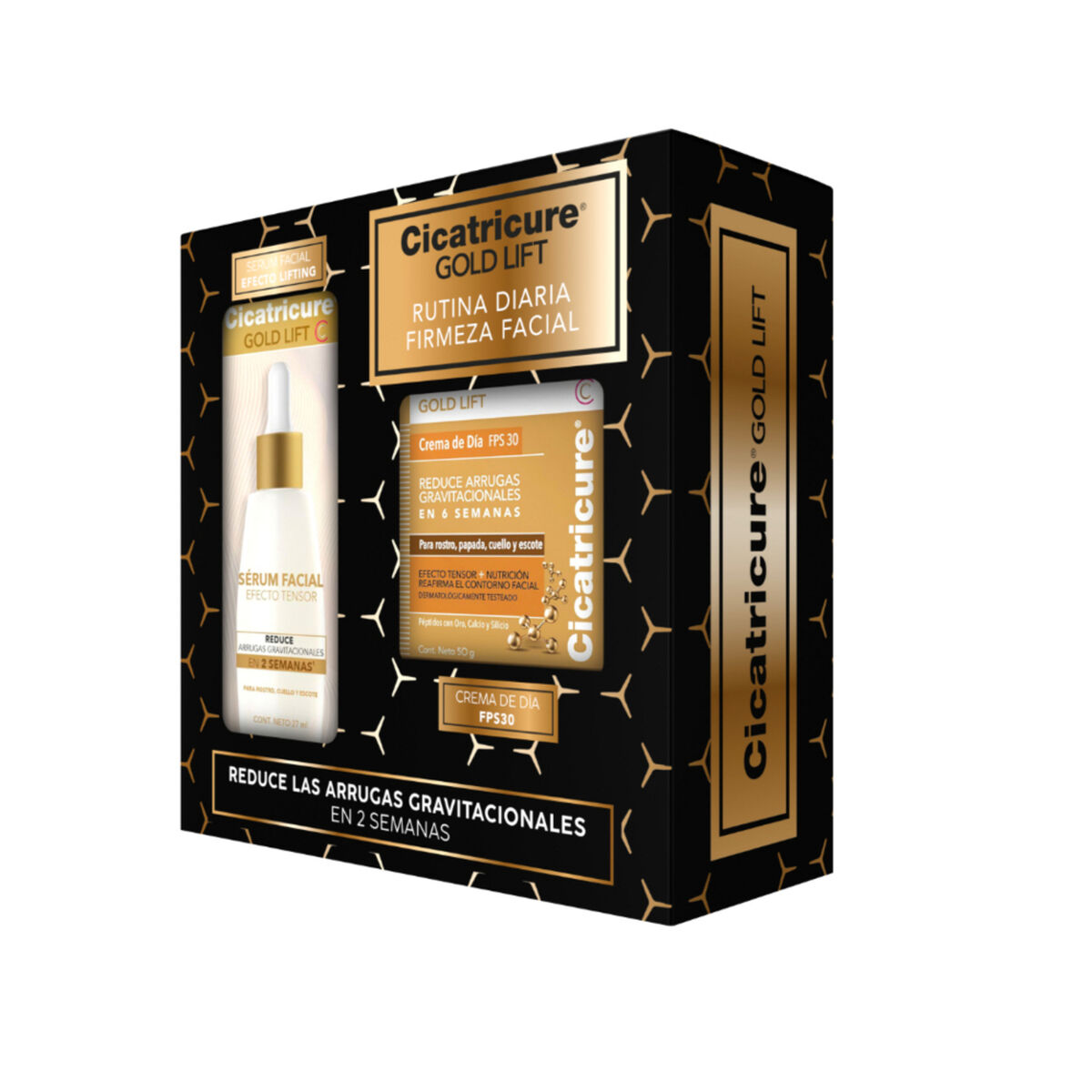 Pack Cicatricure Gold Lift Crema Dia + Serum