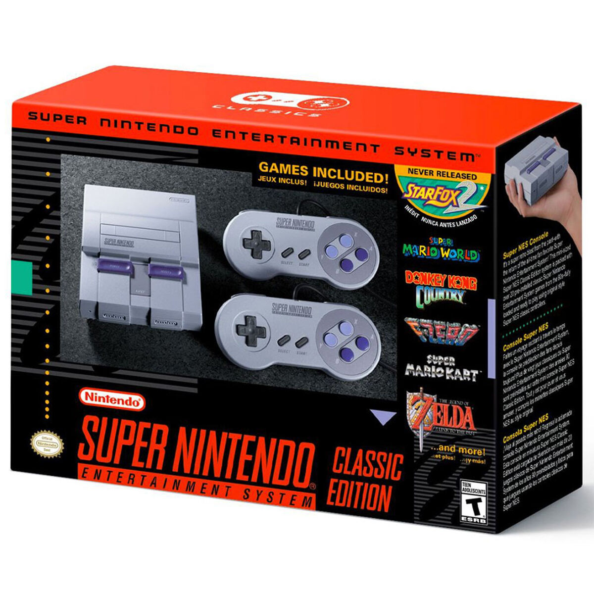 Consola Super Nintendo Mini Classic Edition