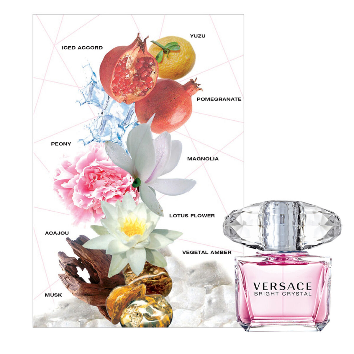 Perfume Versace Bright Crystal  EDT 90 ml