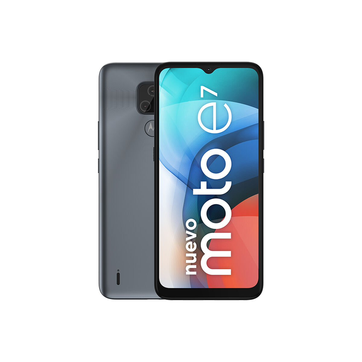Celular Motorola Moto E7 32GB 6,5" Gris Mineral Movistar