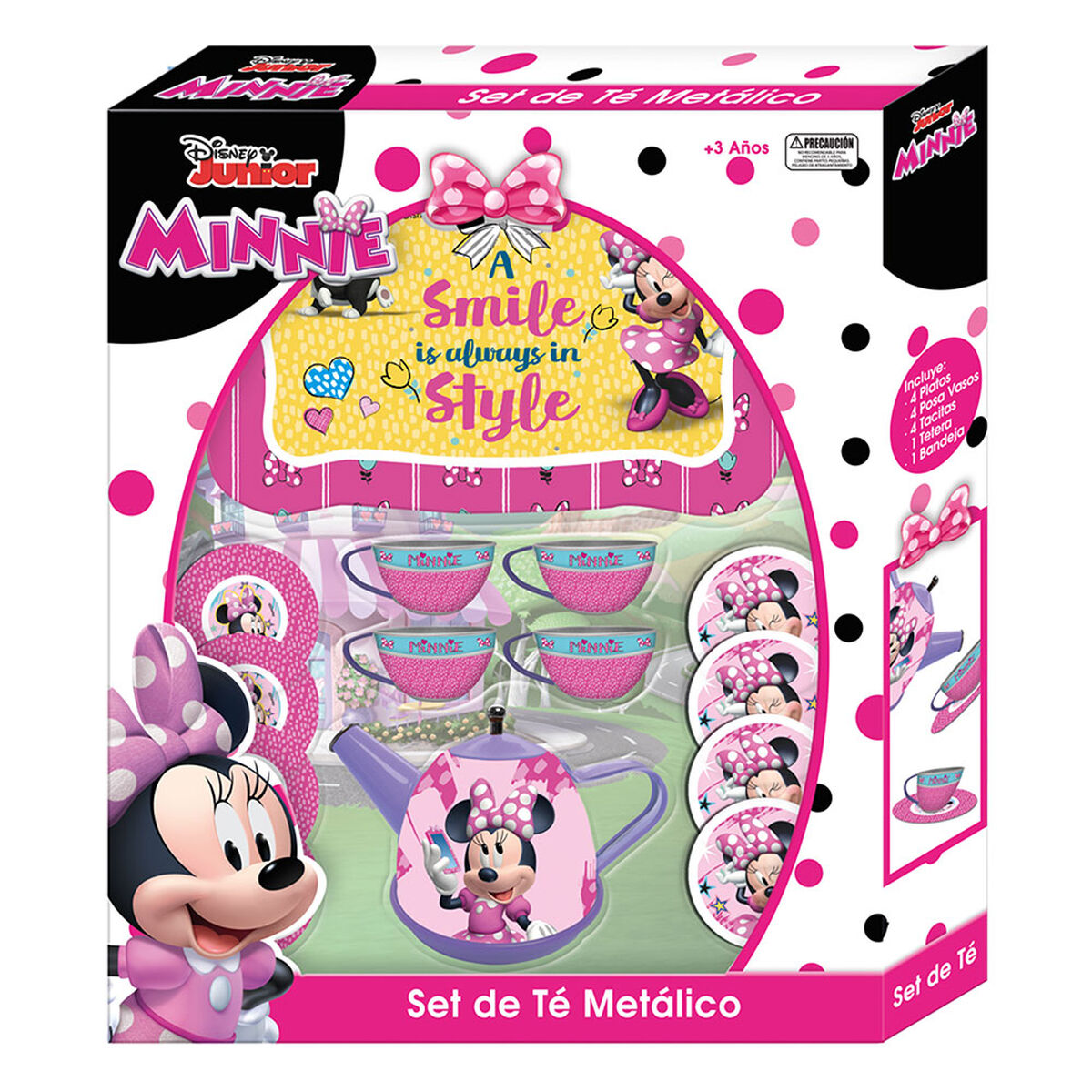 Set De Te Metalico Minnie Disney