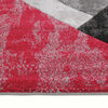 Alfombra Frise Carved Florida D3 80X120 Cm Red