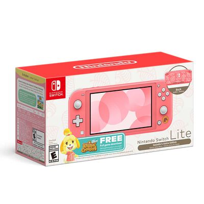 Consola Nintendo Switch Lite Isabelle's Aloha