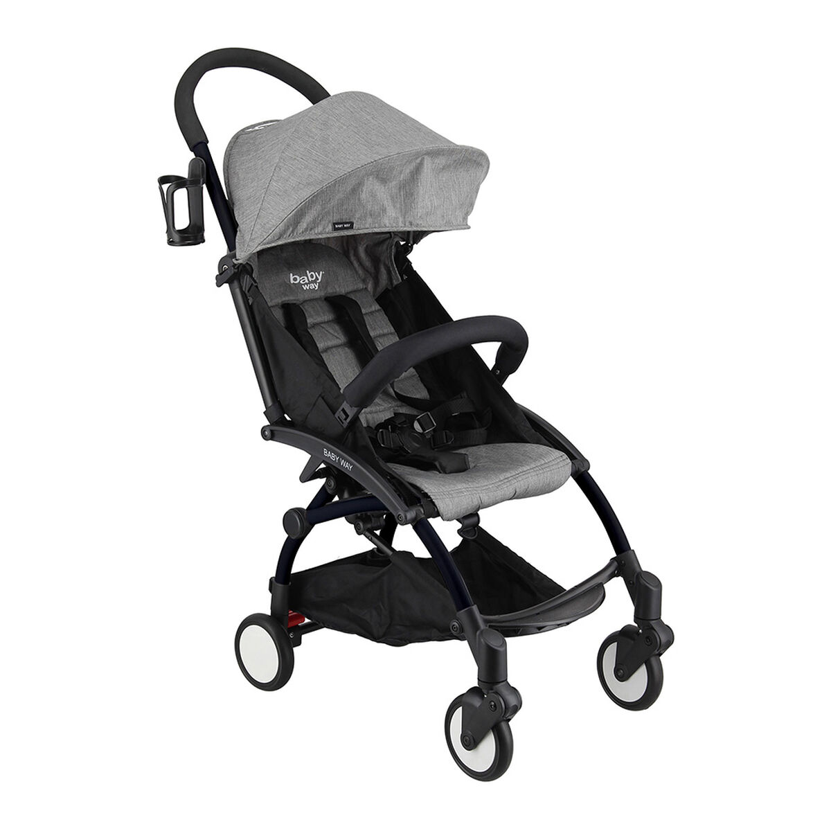 Coche Paseo Baby Way Gris