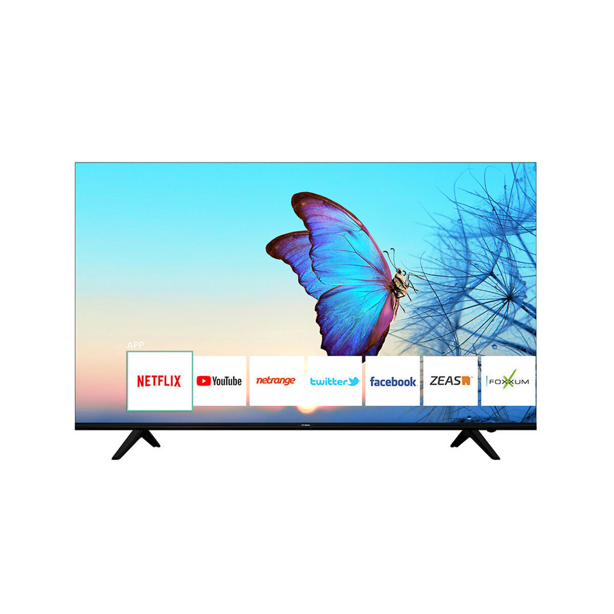 Combo LED 50" Hyundai HY50S4BL20 Smart TV Ultra HD + Reproductor Streaming Roku Premiere 3920MX + Asistente de Voz Google