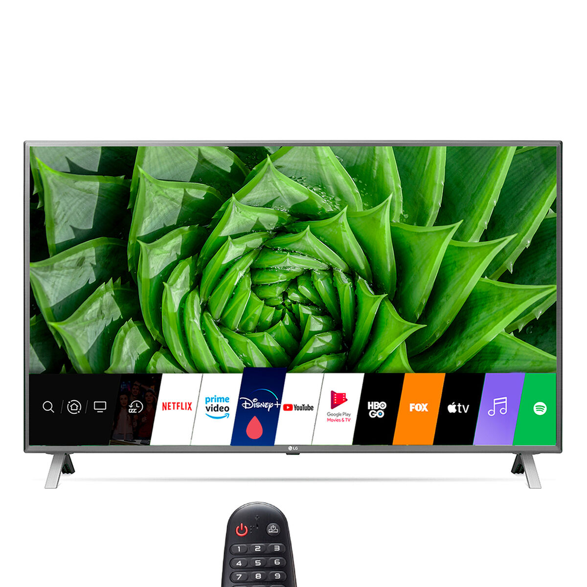 LED 50" LG 50UN8000PSB Smart TV 4K Ultra HD 2020 + Magic Remote