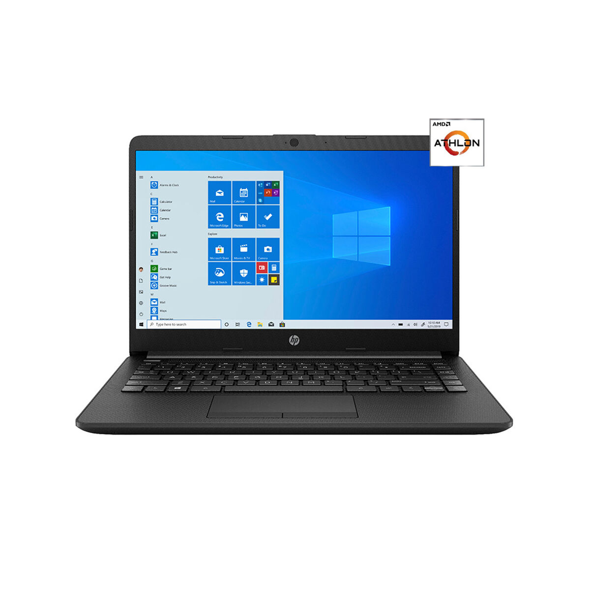 Notebook HP 14-dk1003 Athlon 4GB 128GB SSD 14"