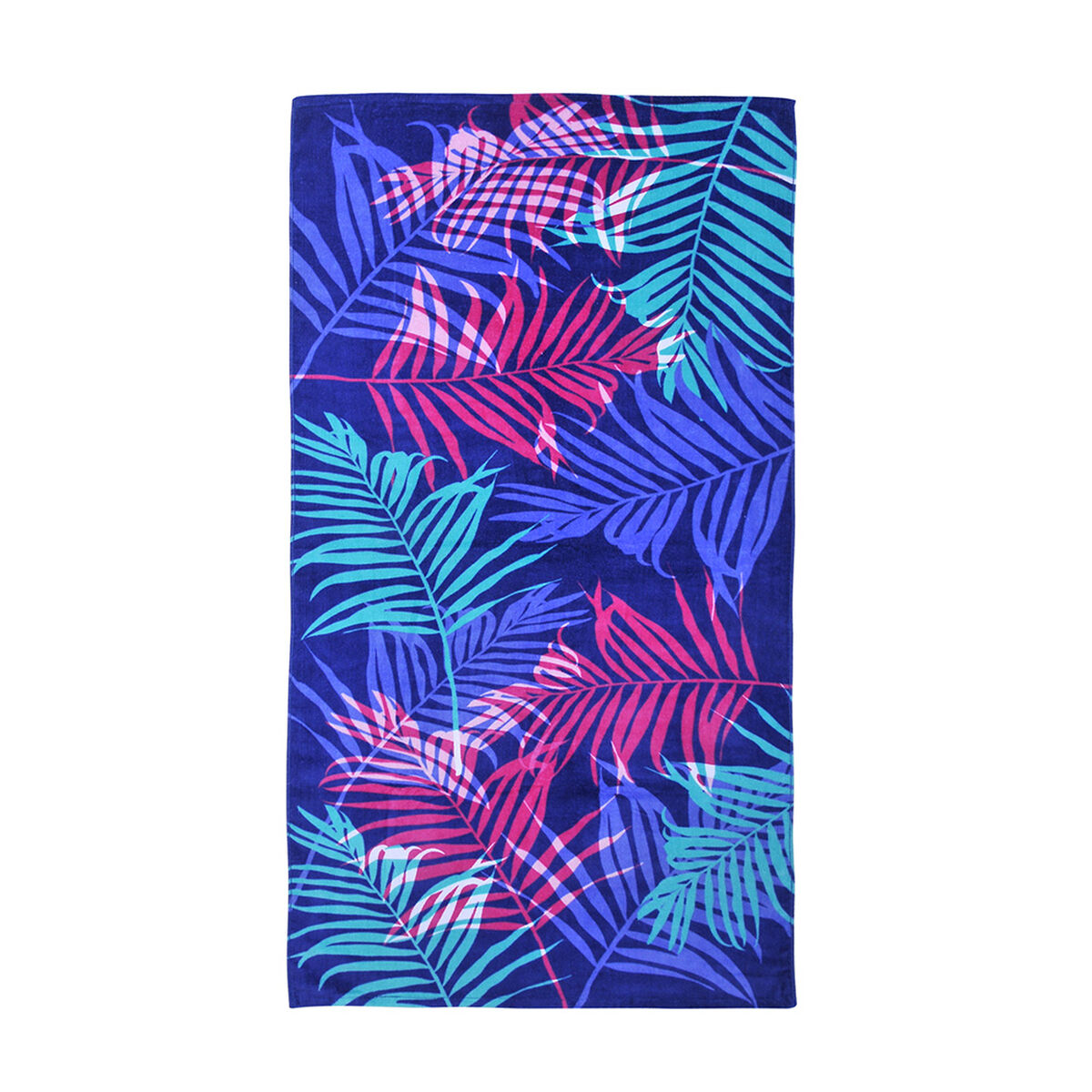 Toalla de Baño Mashini Tropical Velvet Estampada 70 x 150 cm