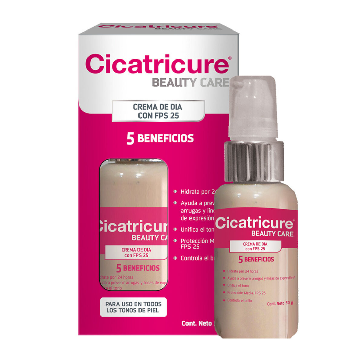 Kit Cicatricure Beauty Care 50 g + Cicatricure Roll On 15 ml