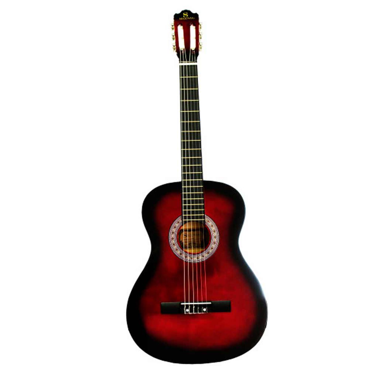 Set Guitarra Clásica 39'' Redburst Alaguez AZ-39RSET