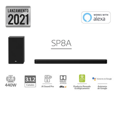 Soundbar LG SP8A