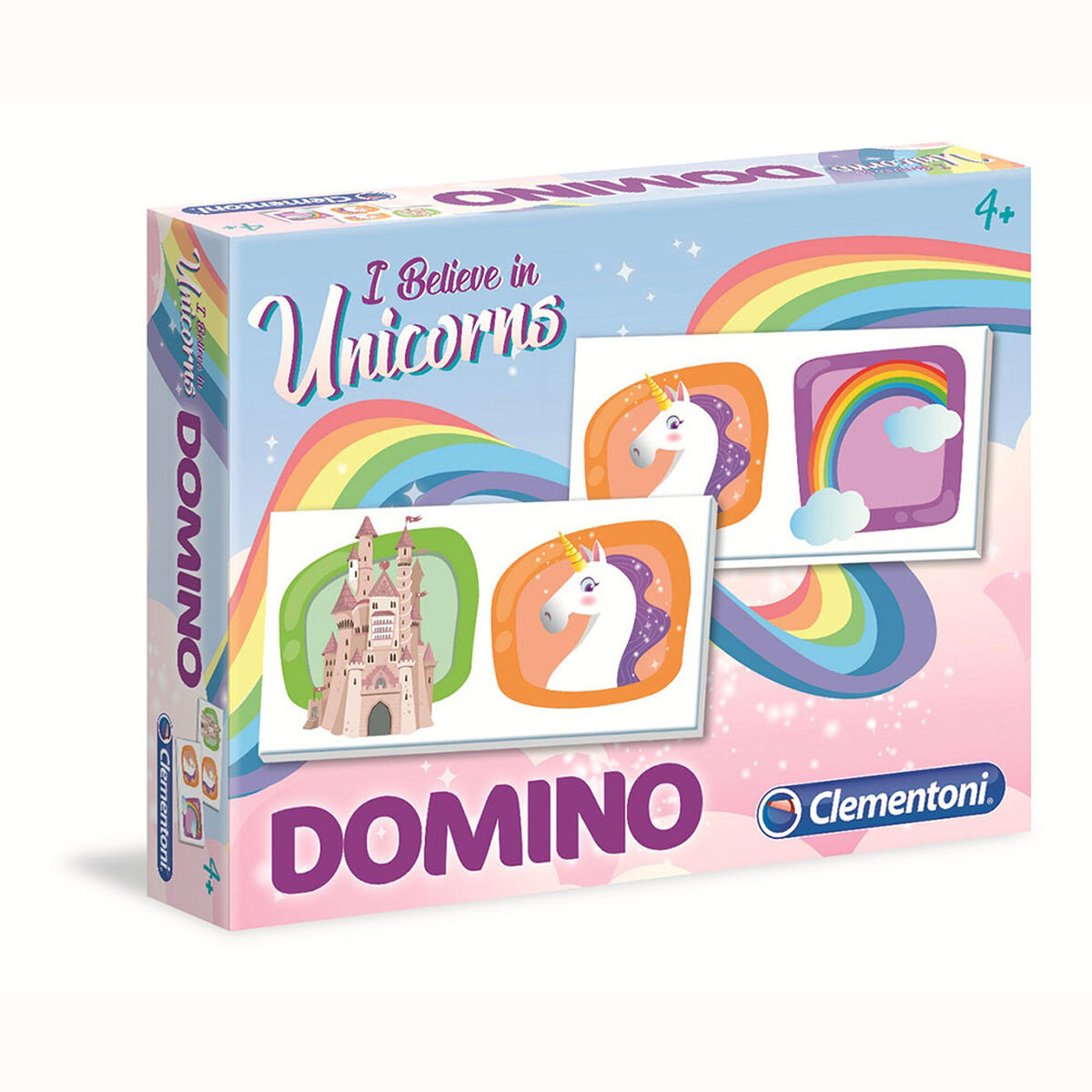 Juego de Mesa Clementoni Domino Unicorns