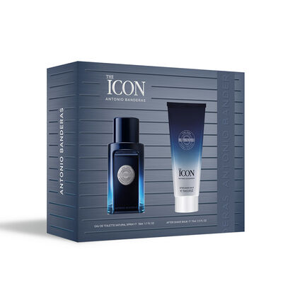 Set de Perfume Antonio Banderas The Icon 2022 H2 EDT 50 ml + After shave Balm 75 ml
