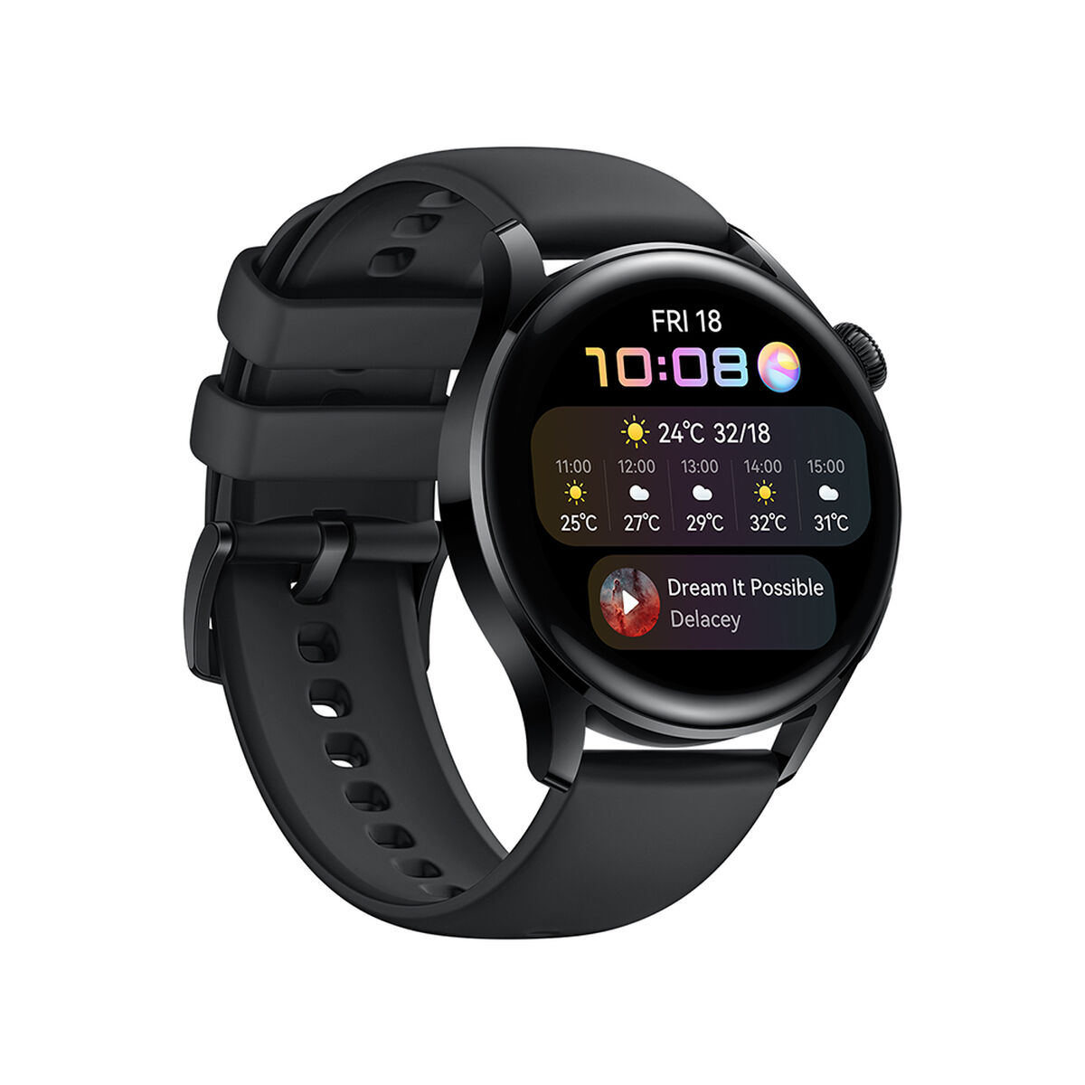 Smartwatch Huawei Watch 3 1,43" Negro